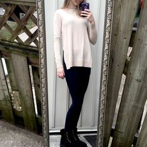 Club Monaco Beige/cream Cashmere Long Sleeve